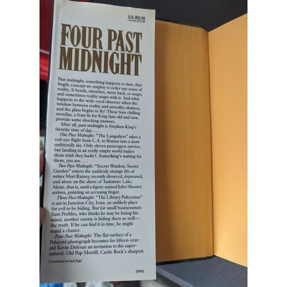 FOUR PAST MIDNIGHT by STEPHEN KING 1st Edition 1990 Hardcover with Dust Jacket - Picture 4 of 9